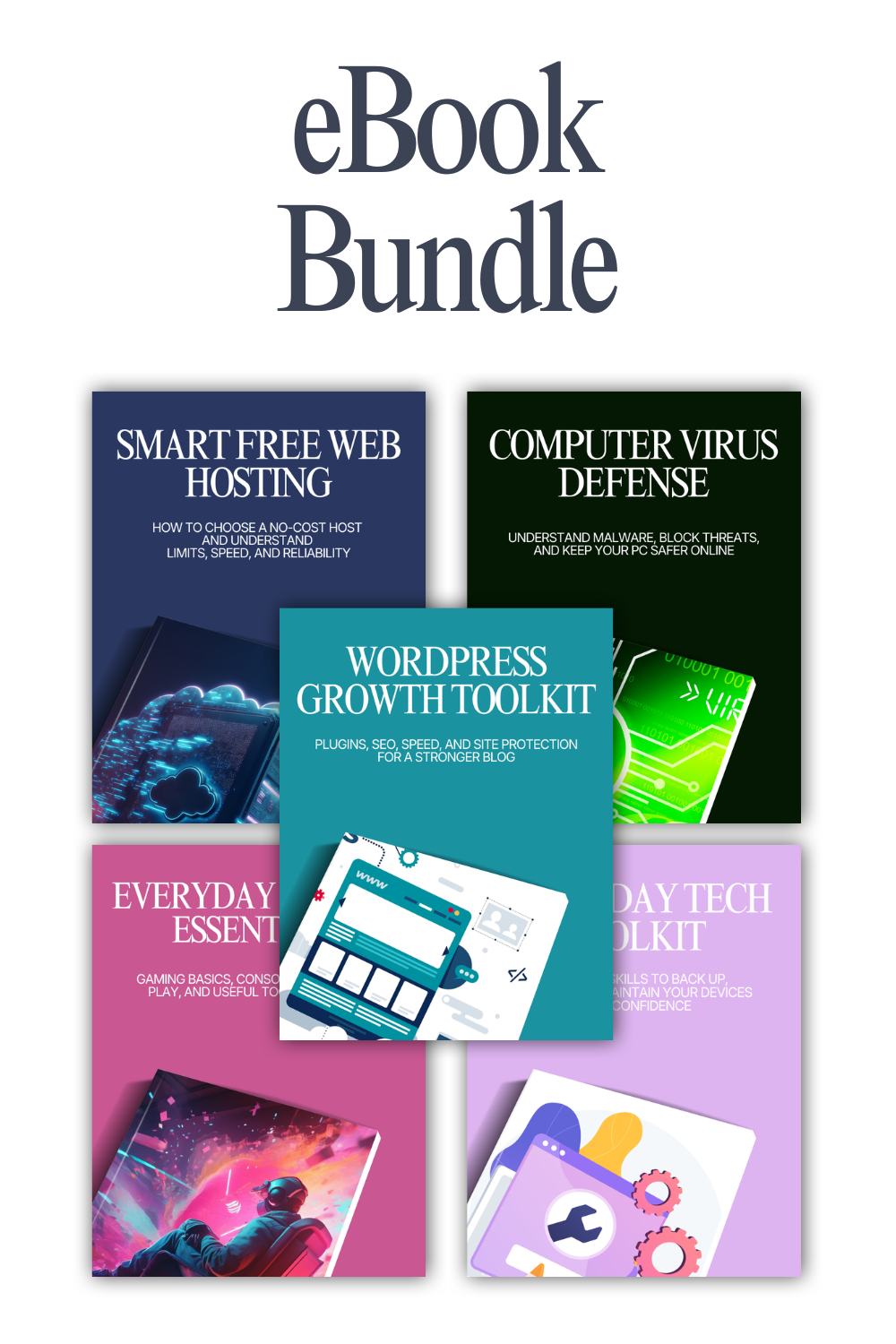 Web Builder Bundle – 5 eBooks